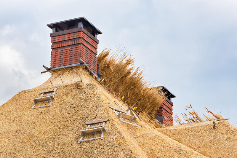 Opstalverzekering voor uw woning met rieten dak